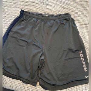 Penn State Nike Men's Dark Gray Athletic Shorts
